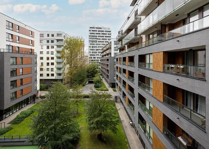 Siedmiogrodzka Air-conditioned With Balcony Wola By Renters Lejlighed *