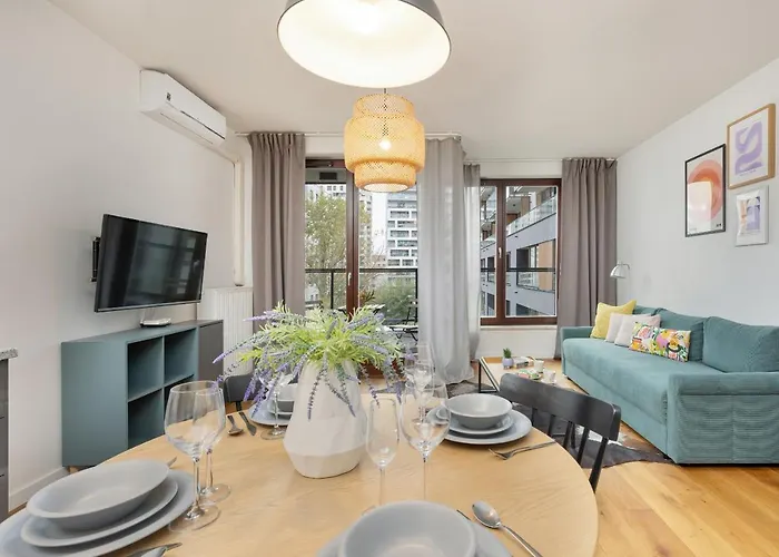 Siedmiogrodzka Air-conditioned With Balcony Wola By Renters Lejlighed